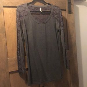 Splash size 1X long sleeve T-shirt